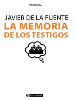 cover image of La memoria de los testigos